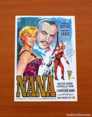Nana Martine Carol Charles Boyer vintage movie poster